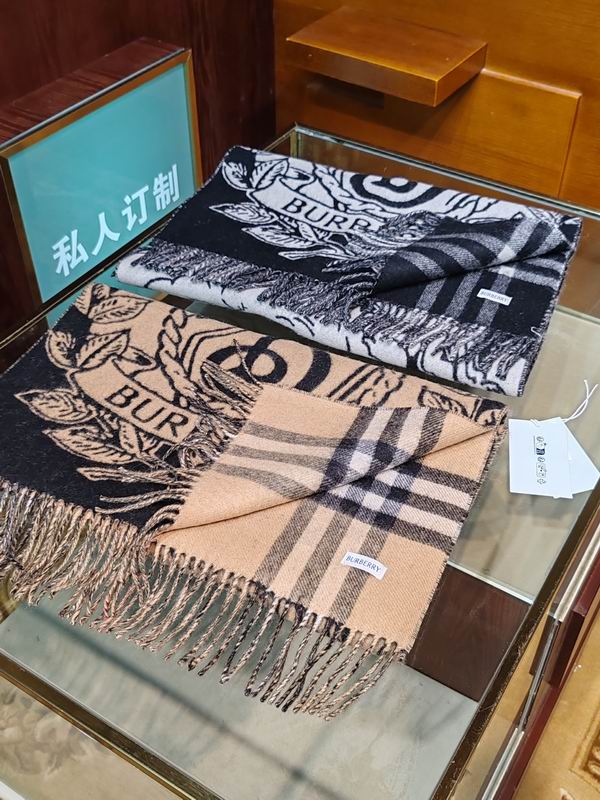 Burberry Scarf 210X50cm 100%羊绒 E092730